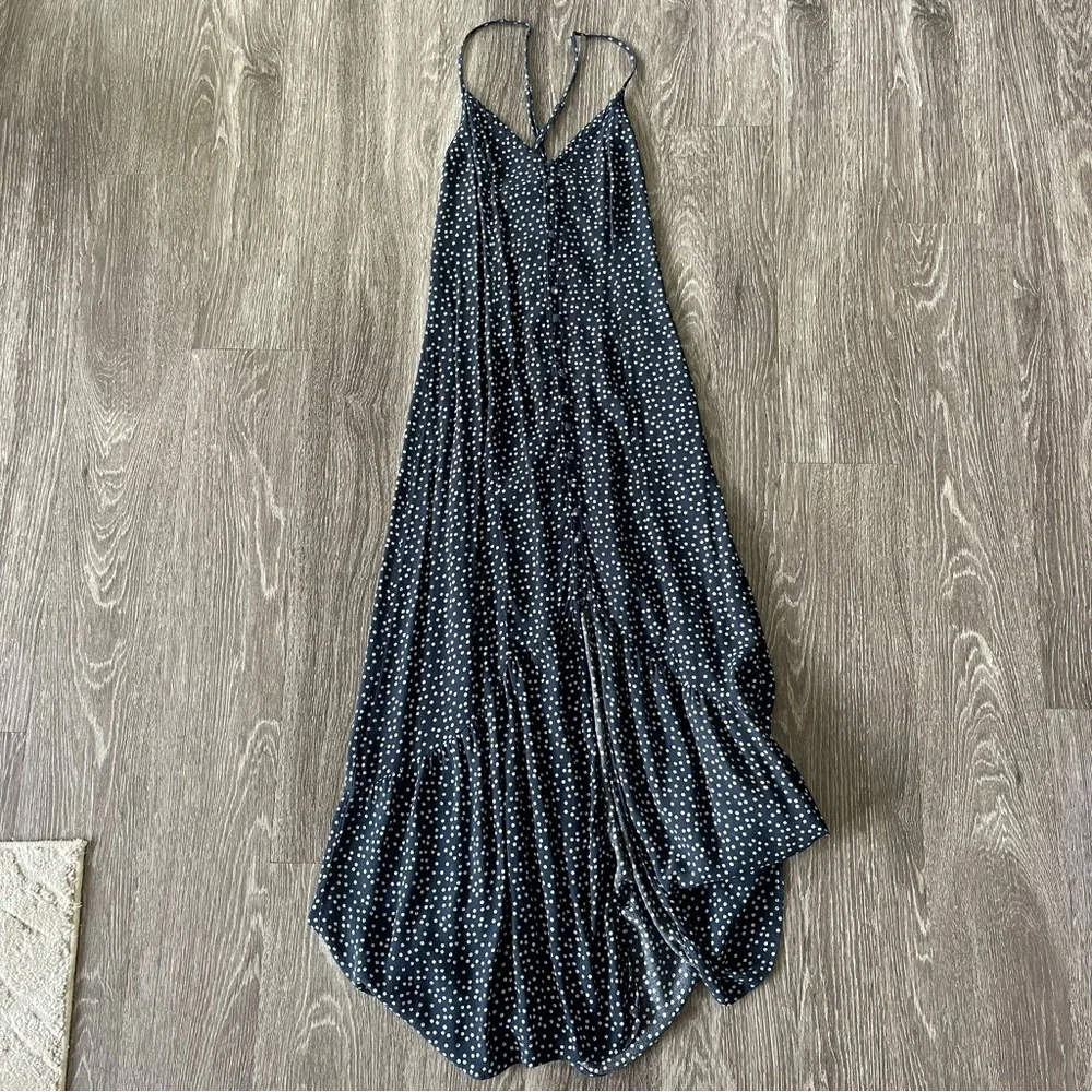 Abercrombie & Fitch Navy Maxi Dress